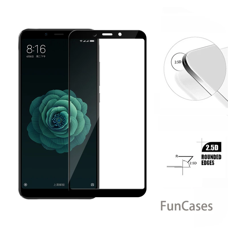 Защитное стекло для xiaomi mi a2 lite 6x 5x 8 pocophone f1 play glas на ksio xio poco a 2 светильник|Защитные