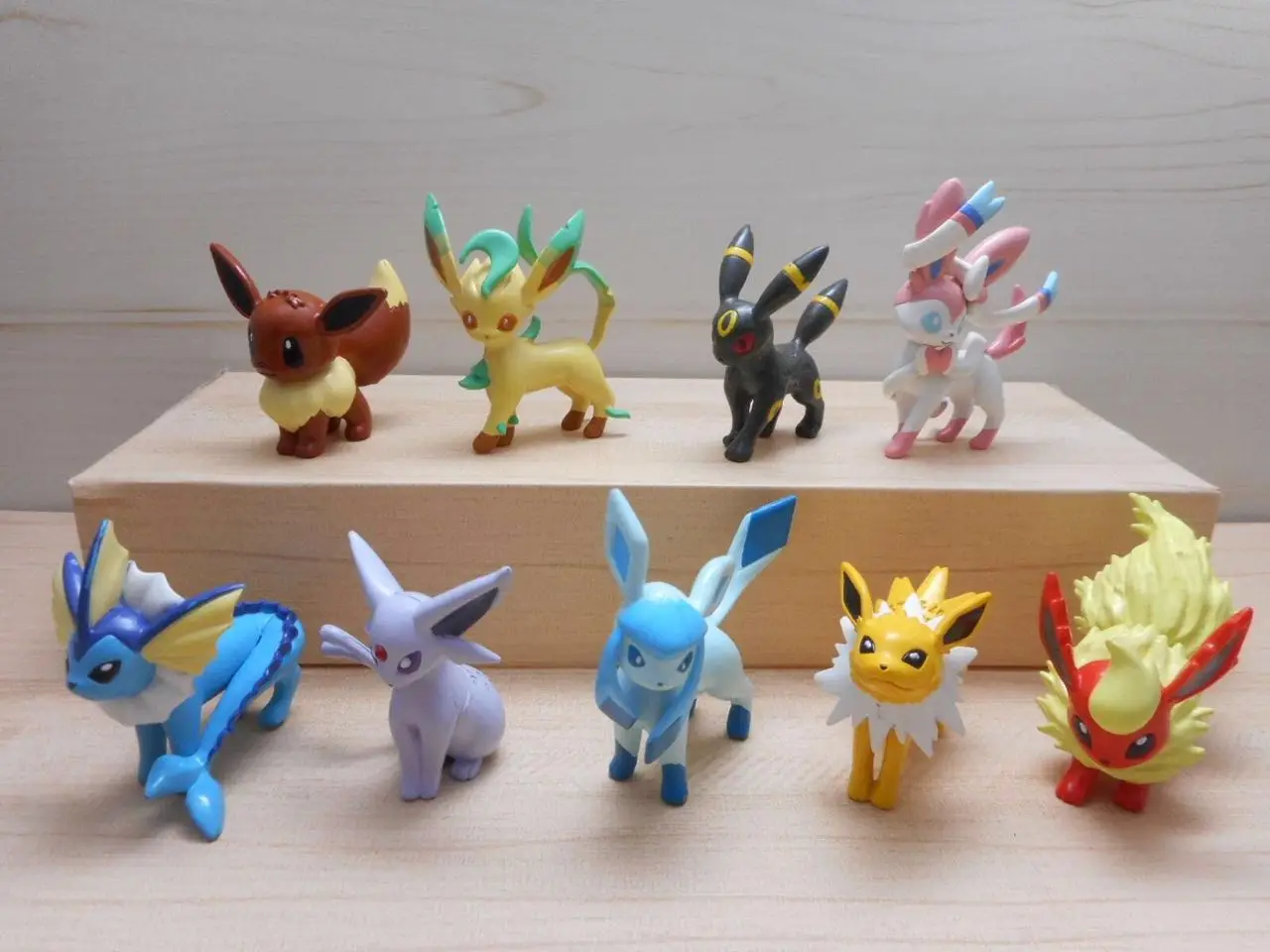 Фигурка Пикачу, игрушка eevee Vaporeon Jolteon Flareon Espeon Umbreon Leafeon Glaceon Sylveon Pocket Monster manga аниме