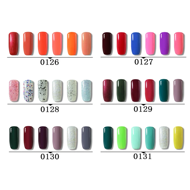 Гель лак для ногтей Belle Fille 15 мл 6 шт./компл. основа полировки Esmalte Semipermanente Prime