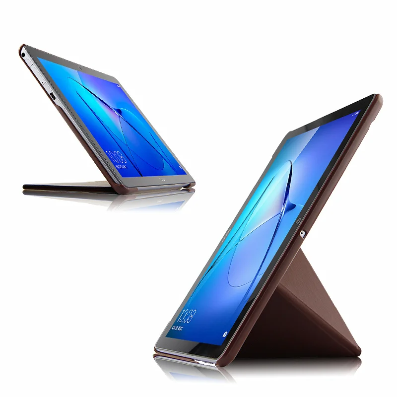style3 brown Чехол для huawei Mediapad T3 10 AGS-W09 AGS-L09 AGS-L03 защитный чехол из искусственной кожи для huawei чехол для игровой площадки 2 9," планшет чехол s - Цвет: style3 brown