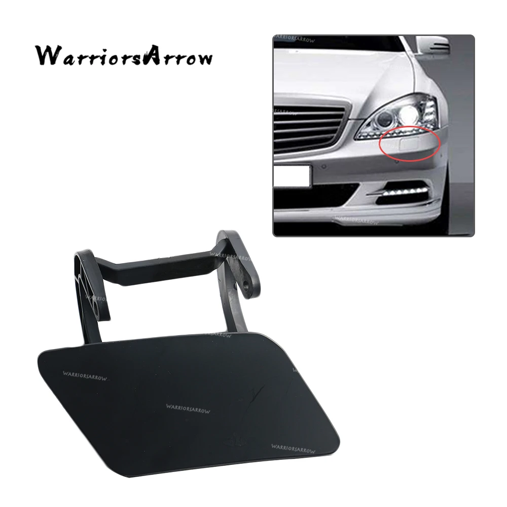 Неокрашенный передний бампер WarriorsArrow Левая крышка шайбы для Mercedes Benz W221 S Class 2005 2011