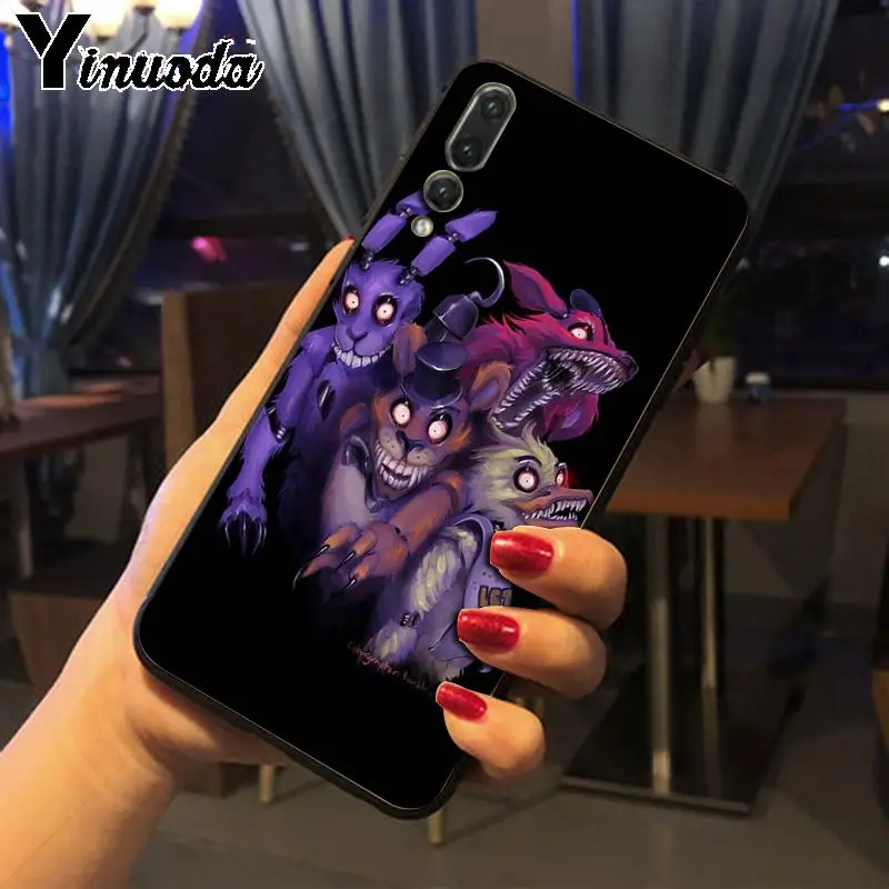 Yinuoda Забавный sfm fnaf animatronics художественный чехол для телефона Huawei P20pro mate10lite p9 p10plus
