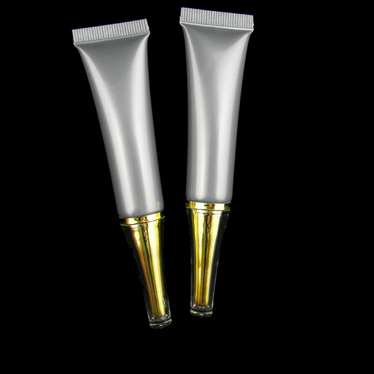 Wholesale-100pcs/lot 15ml empty soft tube, cosmetic empty tube,eye cream tube with Acrylic cap