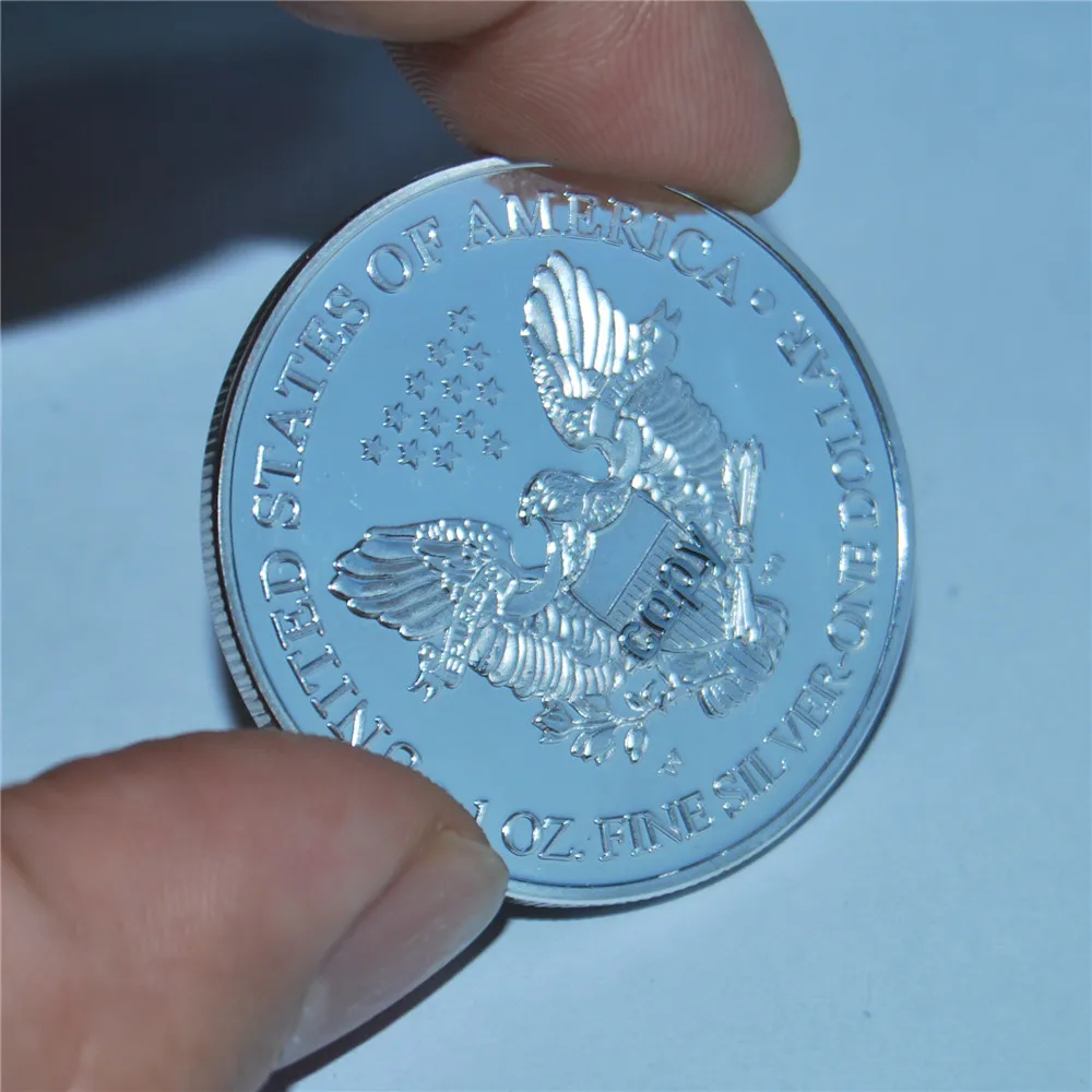 2014 США американский Орел Серебряная монета $1 1 унция BU UNC PURE SILVER. 999 ASE 5 шт./лот