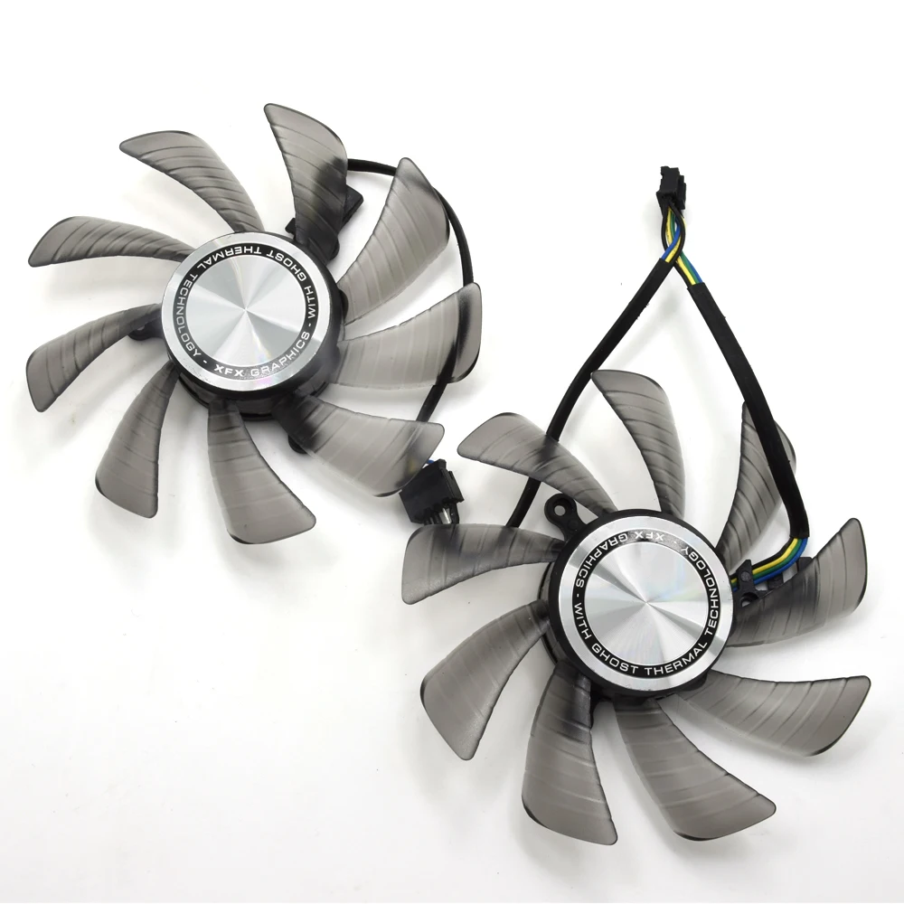 85 мм Firstd FD9015U12S DC 12 В 0.55A 4PIN Vapor X Двойной кулер вентилятор для сапфир XFX Radeon HD7950 HD7970