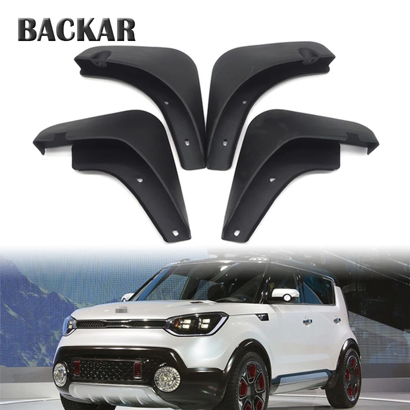 Backar 1 комплект автомобильные передние и задние брызговики для 2010 2011 KIA душевные