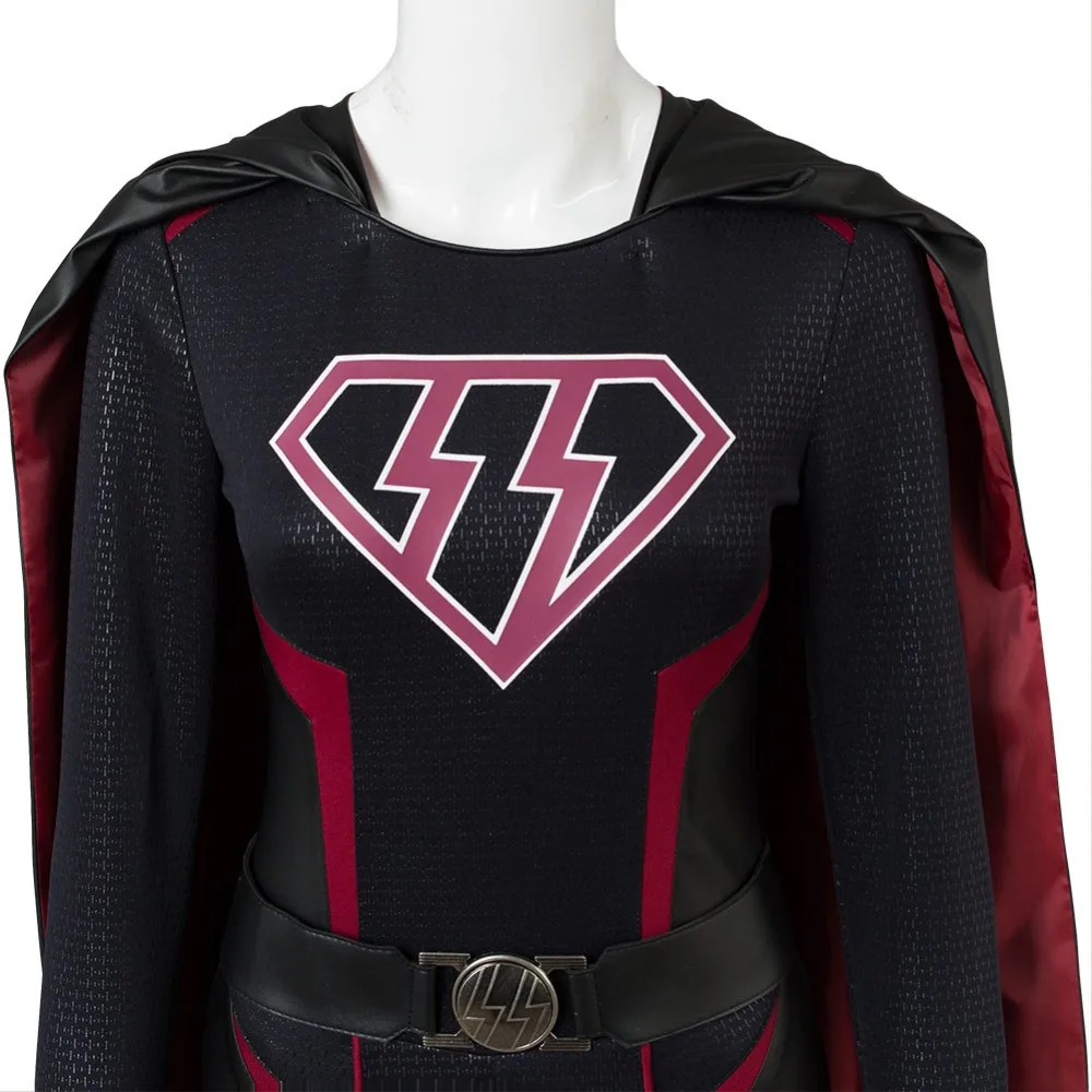 Костюм Супергерл для косплея Kara Zor-El Danvers комбинезон+ накидка полный комплект