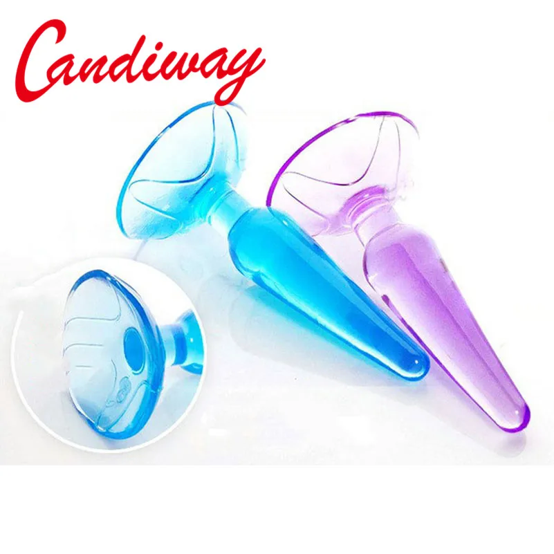 Анальная пробка мягкое желе для начинающих HH00F. Секс игрушки мужчин и женщин.