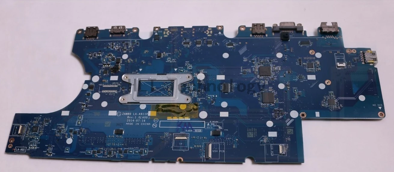 

Laptop Motherboard For Dell Latitude 15 E5550 CN-0M5HV7 0M5HV7 I5-5200U CPU ZAM80 LA-A911P DDR3L 100% tested Fully