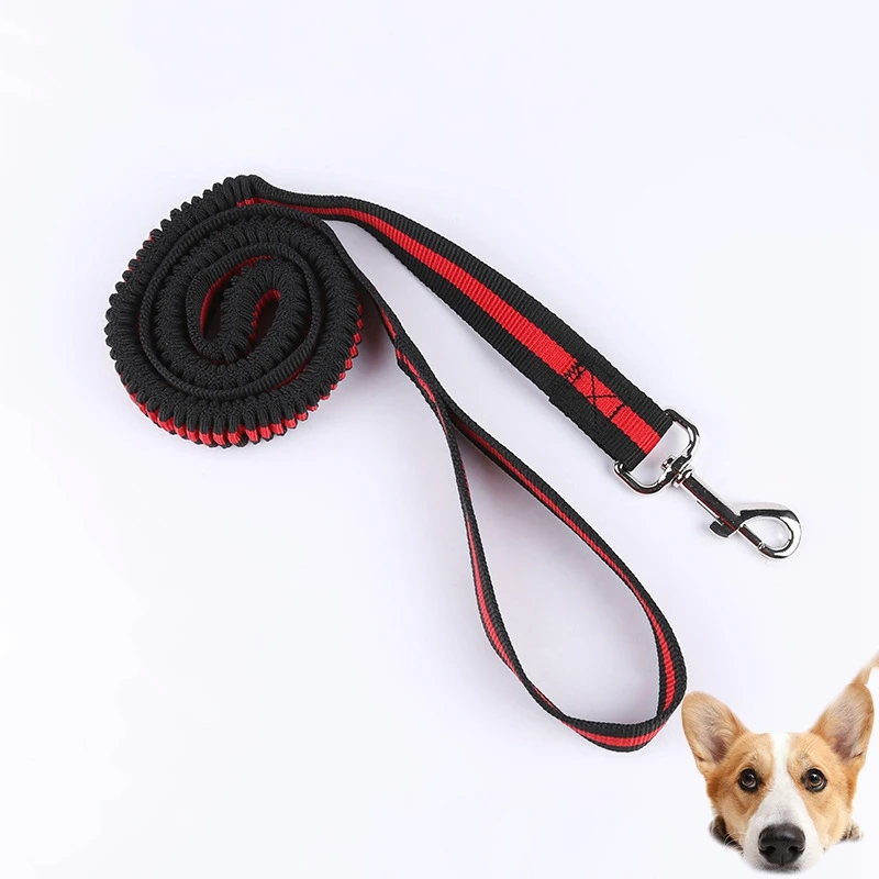 Полезная поводок для собак прочный собачий ошейник прогулок и бега регулируемый