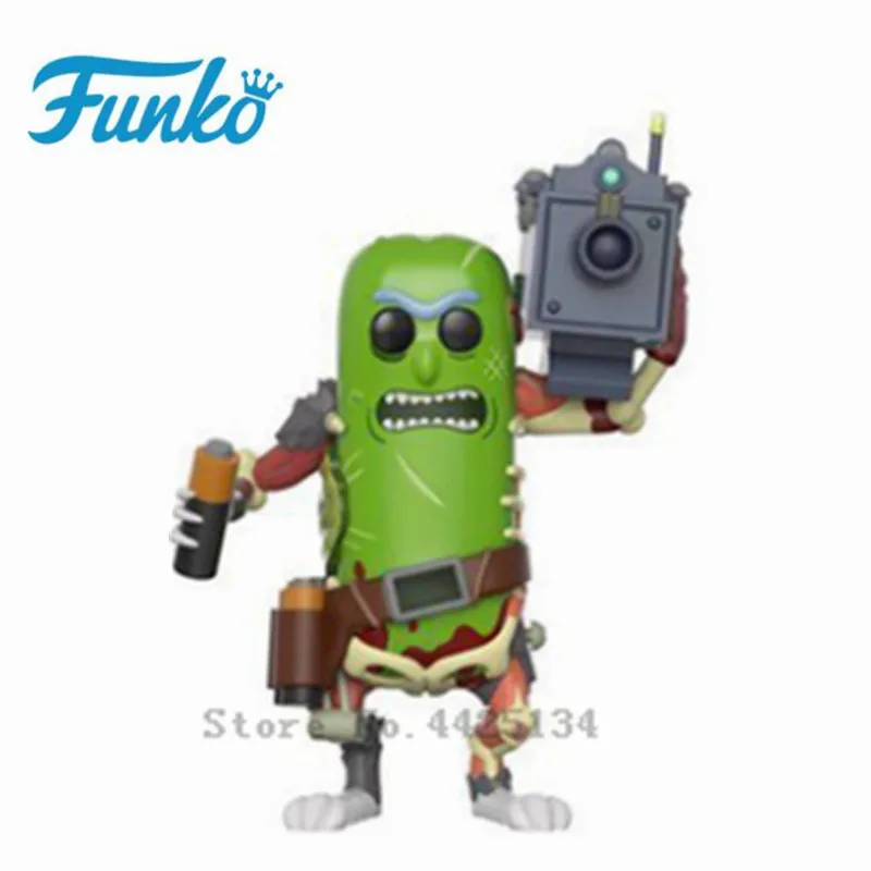 Without box FUNKO POP "Рик и Морти" Миссия, мистер Биндер. Фигурка Коллекционная ПВХ Модель звезда экшн-модель игрушки - Цвет: Without box