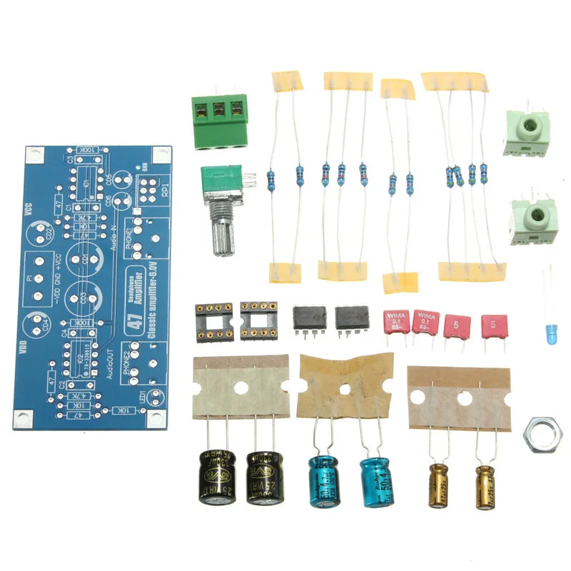 LEORY Advanced 47 PCB DIY комплекты усилителя для наушников аудио усилитель мощности плата