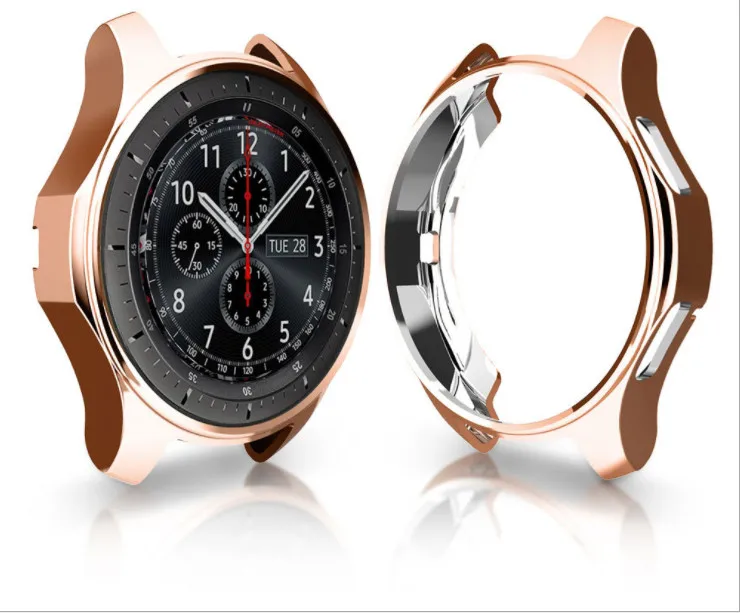 Чехол для samsung gear S3 frontier Galaxy Watch 46 мм мягкий ТПУ Универсальный защитный чехол-бампер чехол рамка края вокруг
