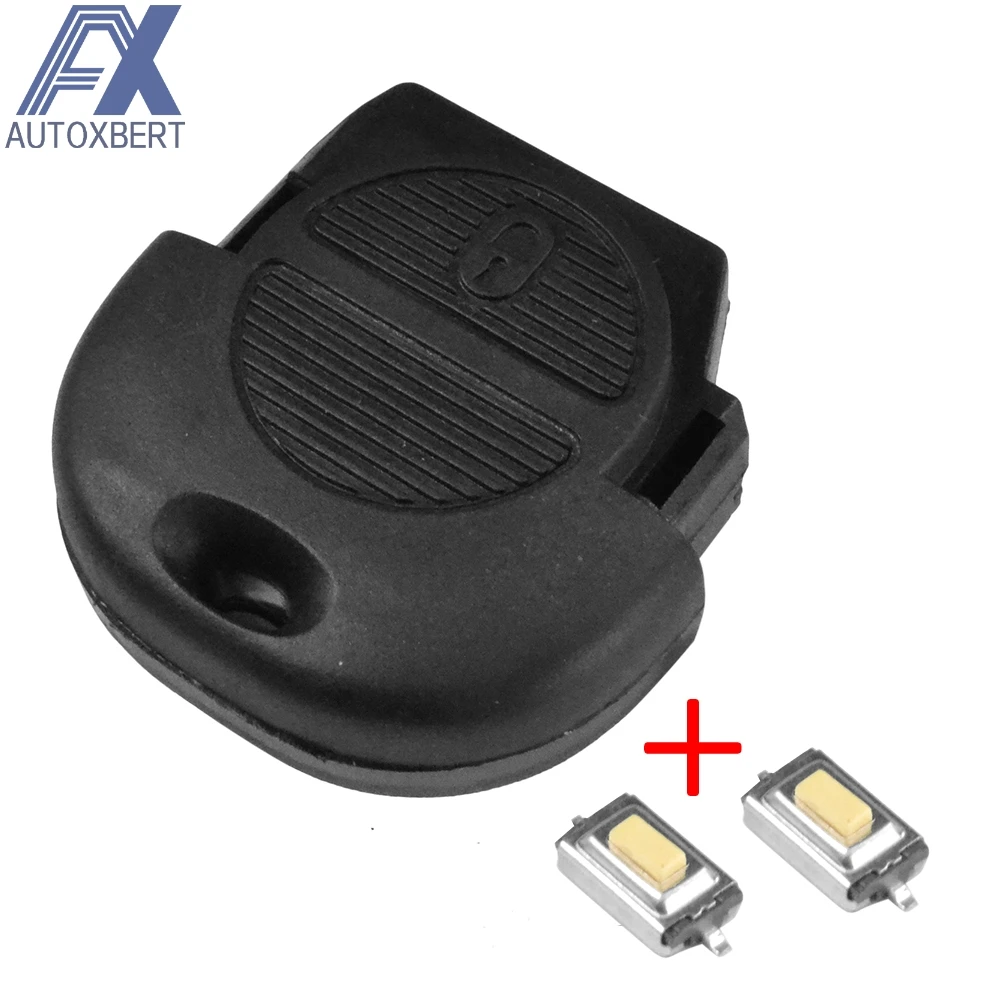 AX For Nissan Micra Almera Primera X Trail Navara Patrol Maxima Vanette Repair Kit With Switch Key Replacement Remote Shell Case|Футляр для