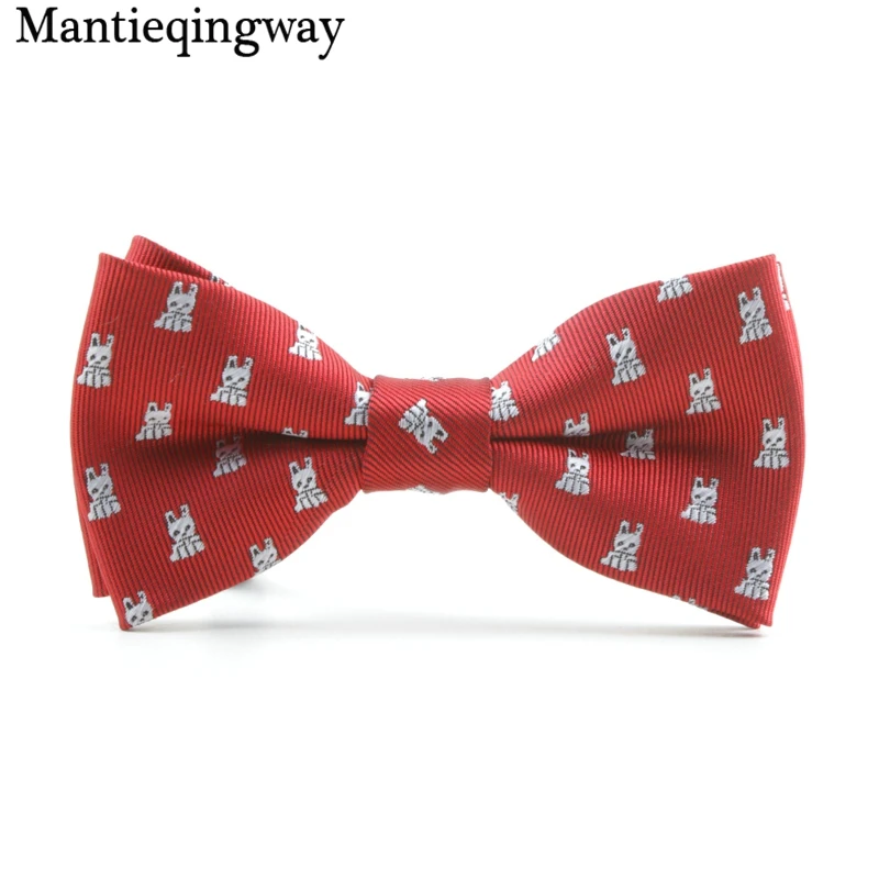 Mantieqingway полиэфир дети лук Галстуки Для Свадьба Нижнее белье с рисунком из