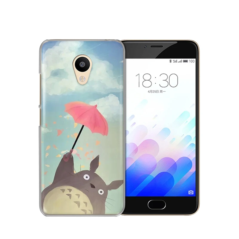 Для Meizu M3S M3 Note M5 M5S M5C M6 U10 U20 Pro 6 16th чехол для телефона МИЛЫЙ Тоторо унесенный в