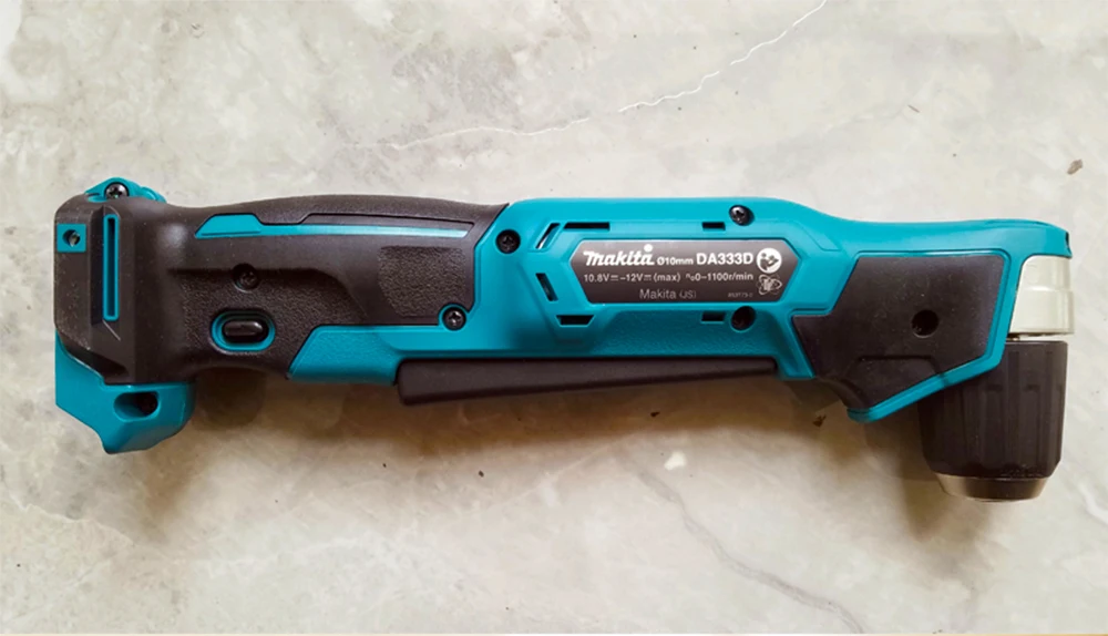 Новинка Makita 10 мм Беспроводная угловая дрель DA332DZ прямоугольная дрель DA333DZ ручная электрическая дрель 1100 ОБ/мин 12 В Электроинструмент только основной корпус