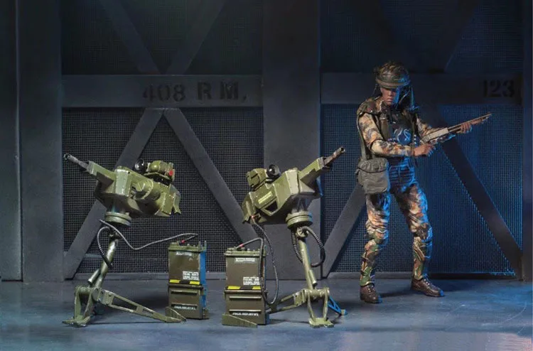 14 шт./компл. инопланетянин NECA Uscm Arsenal набор аксессуаров ПВХ Фигурки Коллекционная модель игрушки