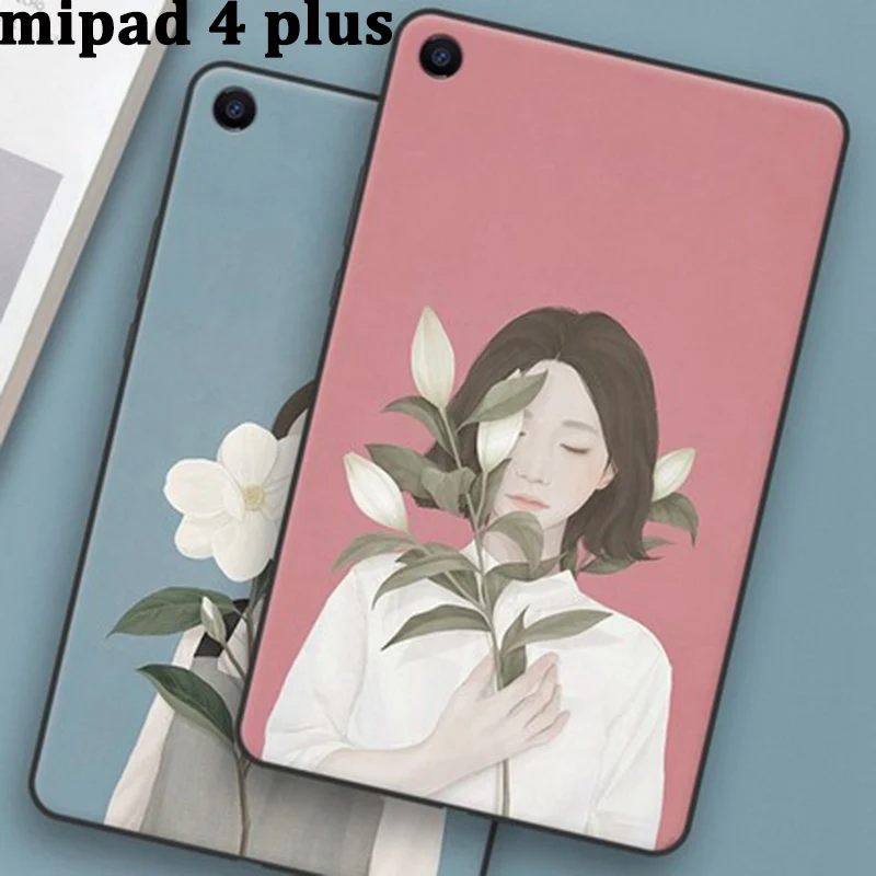 Чехол для xiaomi mi Pad 4 plus чехол в литературном стиле мягкие чехлы телефонов miPad