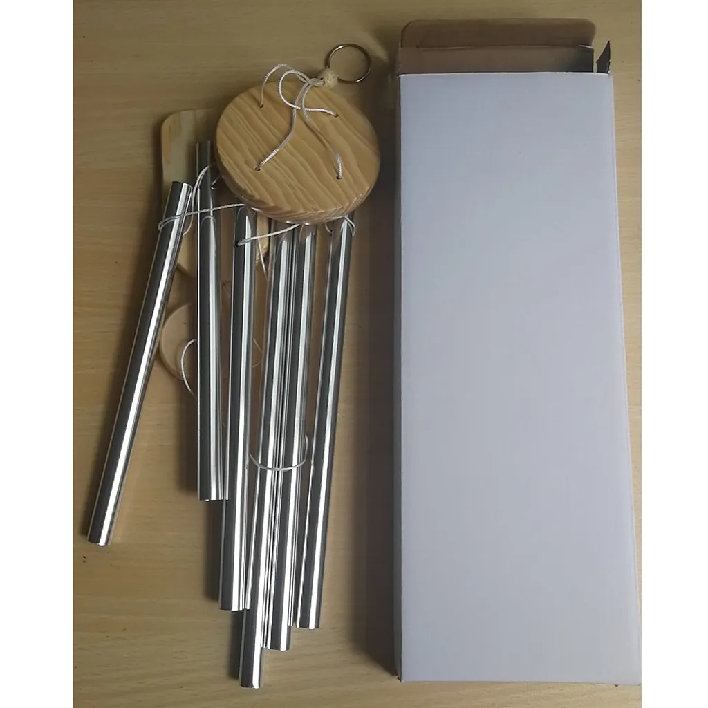 Античный удивительный грациозный глубокий резонансный 6 трубок колокольчики для