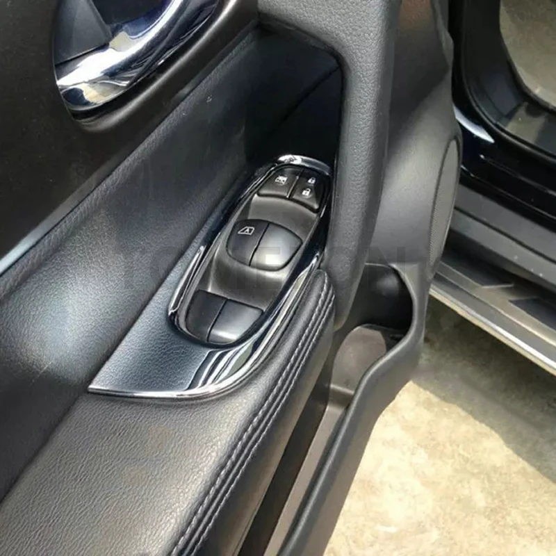 TOMEFON для Nissan Qashqai J11 дверь подлокотник окно стекло переключатель кнопка панель Крышка отделка Аксессуары ABS