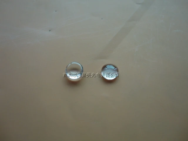 Светодиодный стеклянный объектив диаметром 6 мм 8 10 11 12 мм|led badge|led laserled plate |