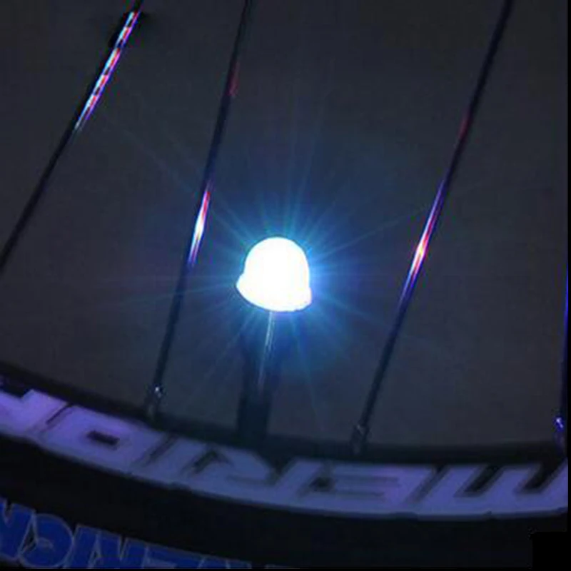 1 пара светодиодных фонарей для колес велосипедных фар новый велосипед LT0060 |