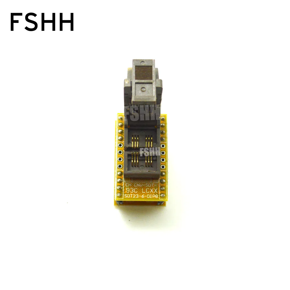 Адаптер для программатора Φ К DIP8 тестового разъема 93xx eeprom подходит CH2013/CH2015 |