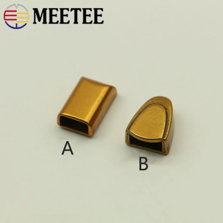 Meetee 10 шт. металлическая застежка молния хвост зажим Пряжка DIY сумка Сумки для