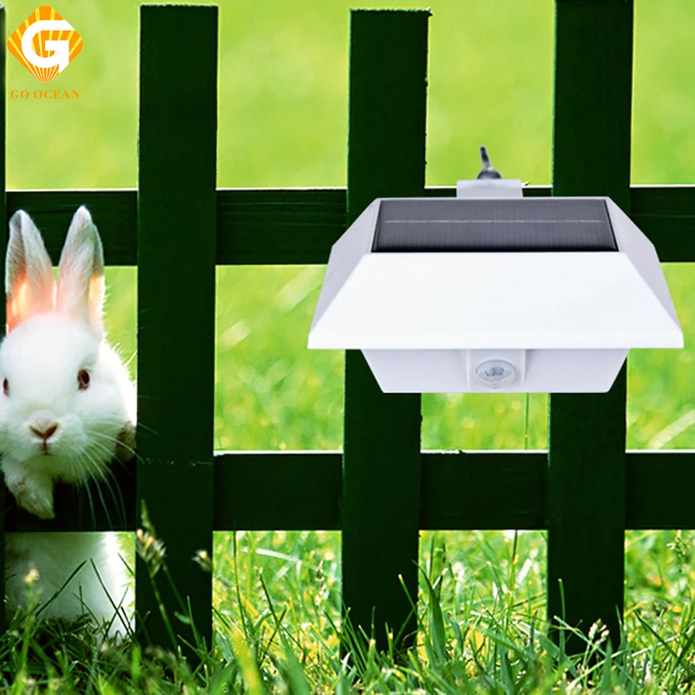Светодиодный светильник на солнечной батарее IP44 с датчиком движения|solar light|led solar