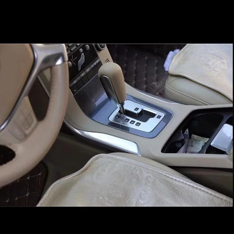 Для Volvo S80 2009-2011 1 шт. деревянная ABS Хромированная ручка переключения рулевого