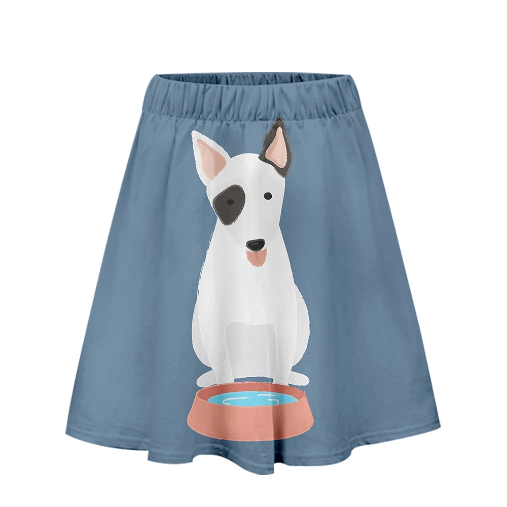 Женская Повседневная мини юбка в стиле хип хоп Pit * Terrier с объемным изображением