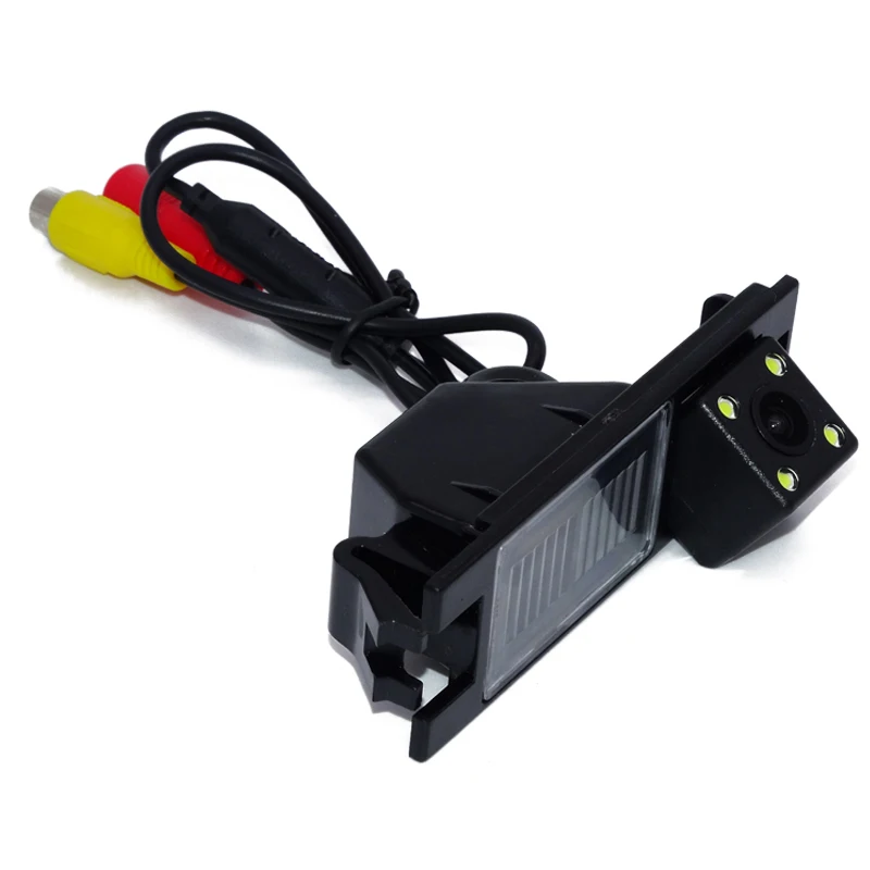 Цветная hd ccd камера с датчиком изображения для парковки автомобиля 4 светодиода 5