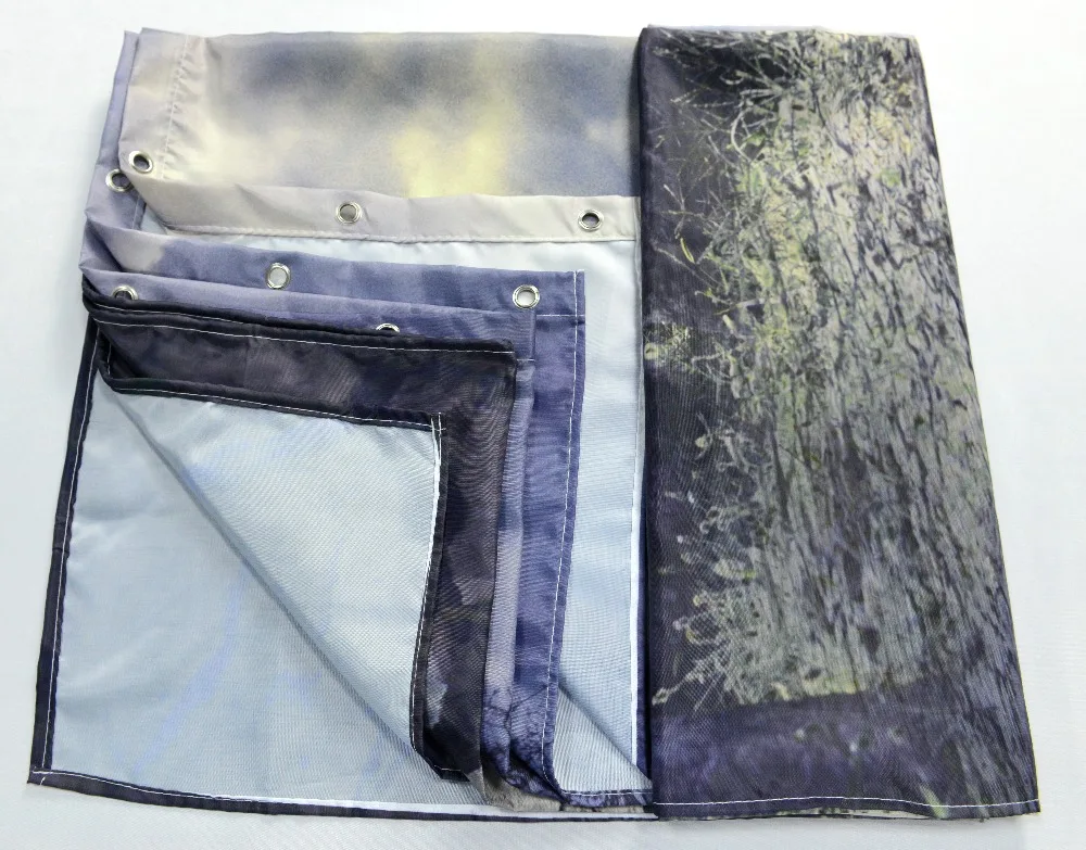 3D крутые надгробия ванная комната занавески для душа водонепроницаемый