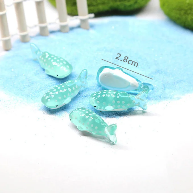 New Micro Fairy Garden Decoration Ornament Cute Dolphin Model Figures DIY Aquarium Accessories Beach Starfish Shell