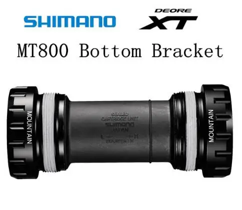 Нижний Кронштейн Shimano DEORE XT SLX SM BB MT800 Hollowtech II для горного велосипеда 68/73 мм