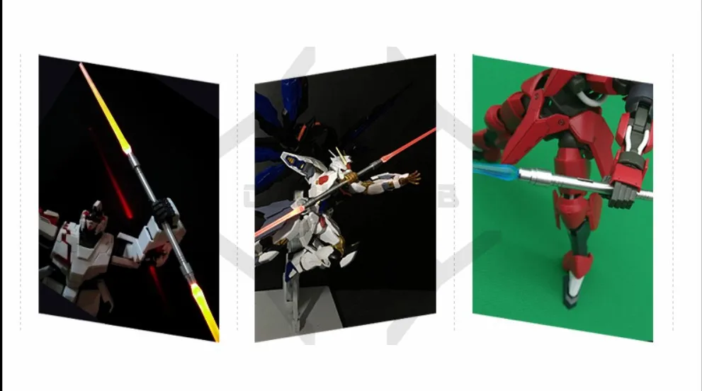 Comic Club mg 1/100 gundam светодиодный светильник меч фигурка игрушка робот