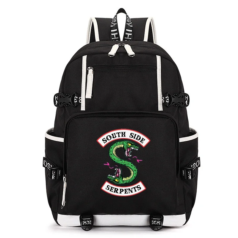 DENGPAO Riverdale ноутбук черный рюкзак для девочек мальчиков подростков mochila feminina