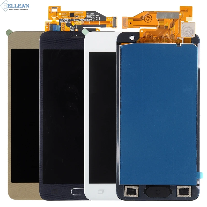 OLED для samsung Galaxy A300 A300FU A3000 SM-A300 A3 2015 FLCD Дисплей с Сенсорный экран планшета сборки