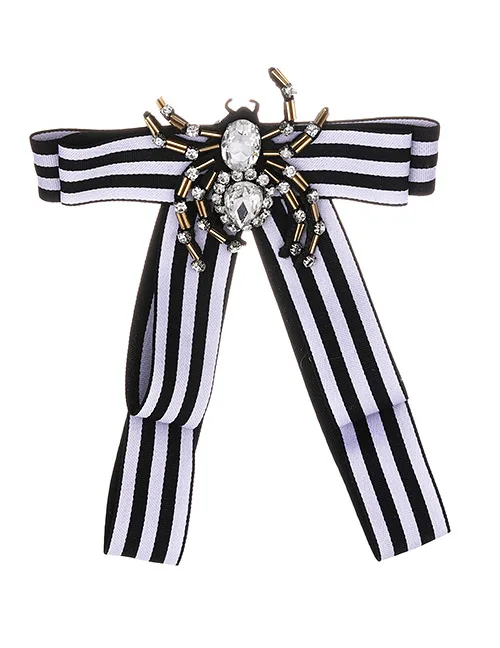 E54823 brooch Жини женские броши «бант» булавка в форме пчелы трендовая бижутерия броши бант брошь винтажный воротник рубашка корсаж платье ювелирные изделия галстук - Окраска металла: E54823 brooch