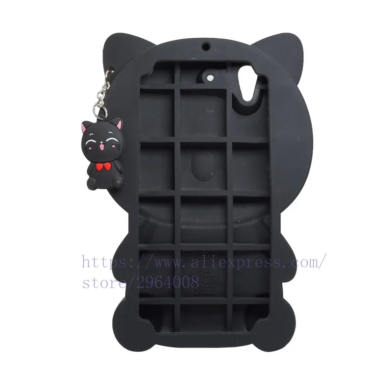 TRISEOLY 3D с изображением из мультфильма Lucky Cat Силиконовый чехол для huawei Y6 2 CAM L21 Honor 5A 5