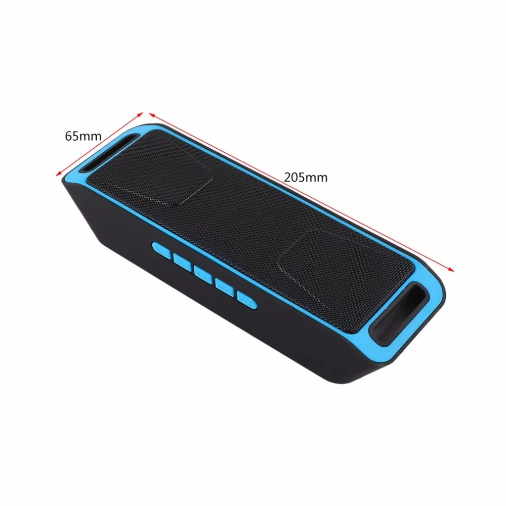 Беспроводная bluetooth Колонка SC208 портативный наружный Аудио двойной рог мини