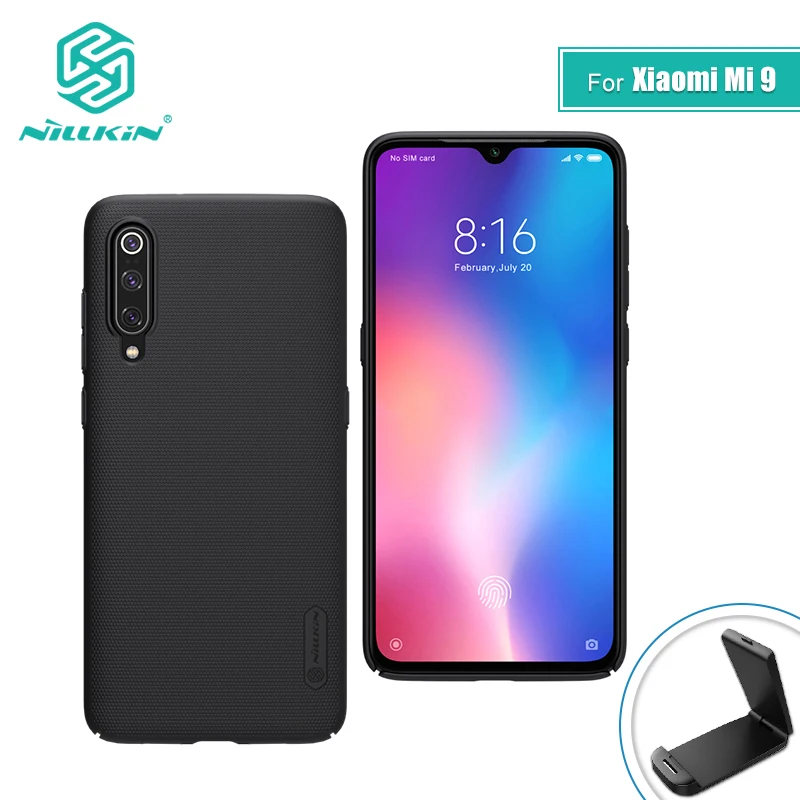 Чехол NILLKIN для xiaomi mi 9 Матовый Жесткий чехол из поликарбоната с диагональю 6 39