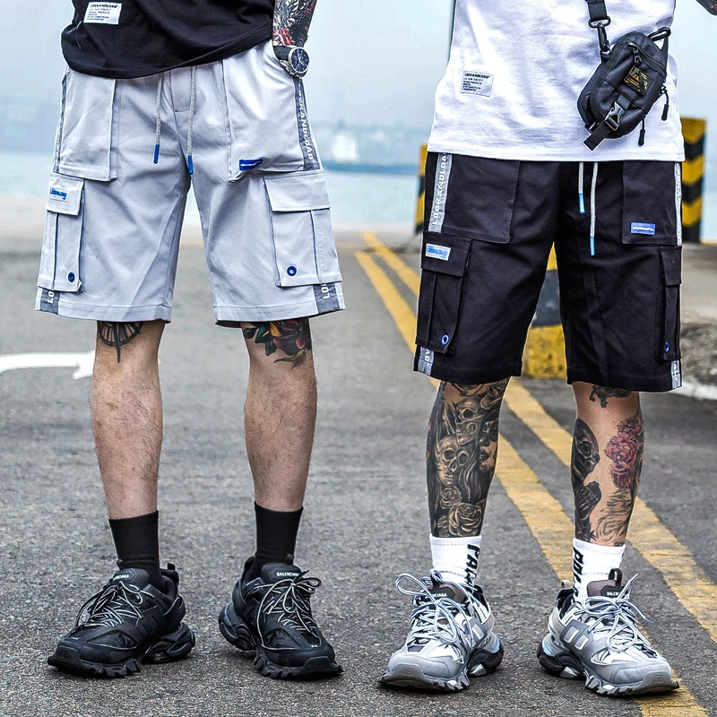 Летние шорты Повседневная Уличная одежда 2019 хип-хоп модные короткие джоггеры до