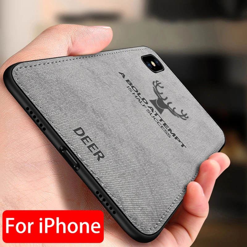 Роскошные чехлы для телефонов с изображением Бэтмена и оленя iphone 7 8 6 6s Plus ультра
