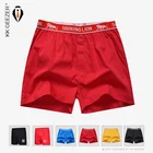 Мужские трусы, высококачественные брендовые боксеры, мужские боксеры, свободные мужские трусы, мужское нижнее белье, боксеры из хлопка, мягкие и удобные.