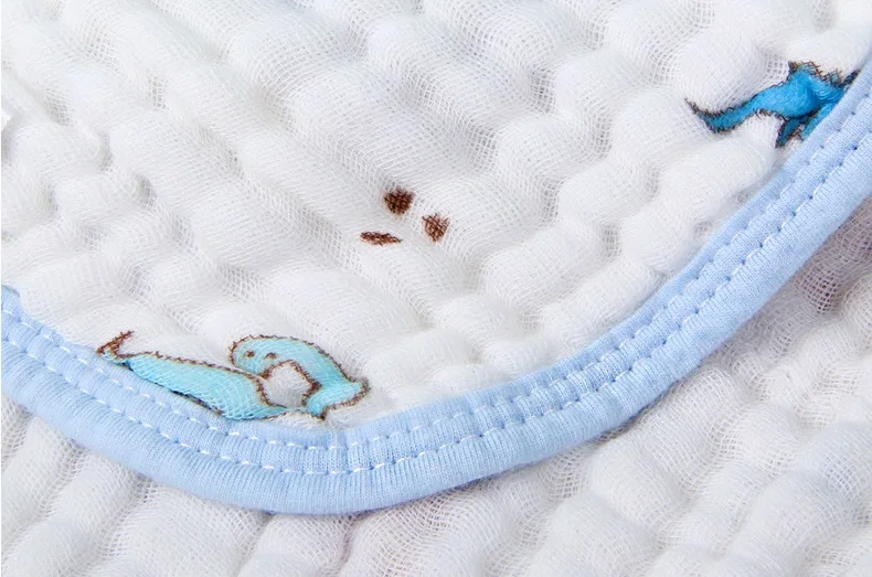 Хлопок 6 слойный муслиновый Bebe Пеленальный Одеяло для новорожденных банное полотенце Полотенца газ проект хлопок новорожденного Полотенца s ультра мягкий Полотенца 70*140 см