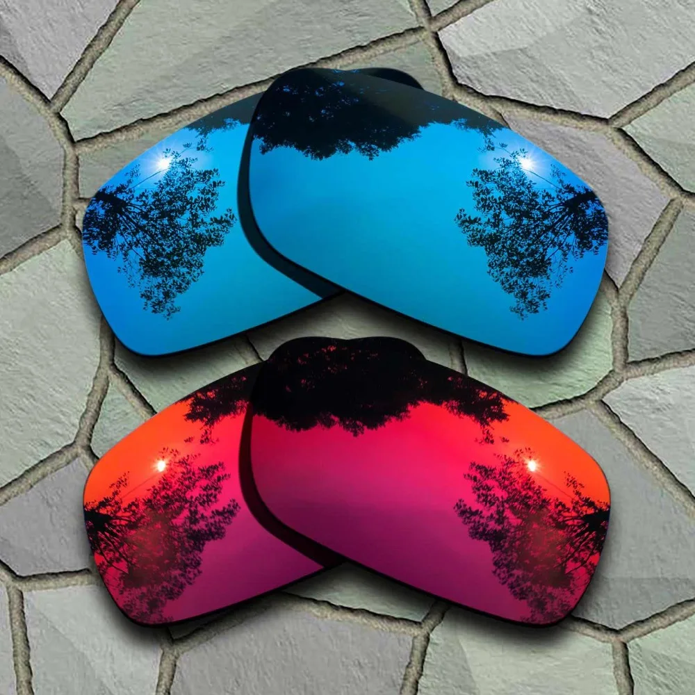 Солнцезащитные очки с поляризацией для коленчатого вала Oakley небесно-голубые и