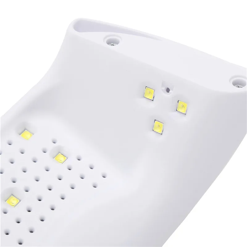 Лампа для ногтей Сушилка LED 12 светодиодов УФ лампа сушки гель лака таймер 60 s/120 s