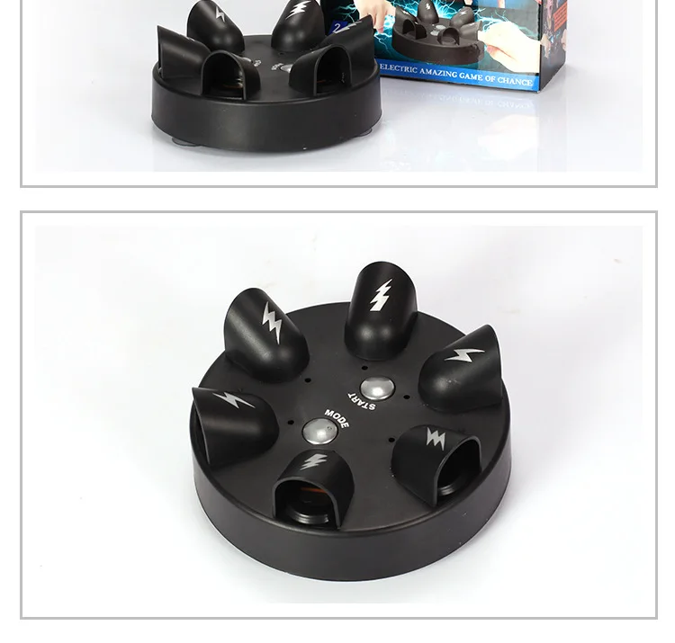 

Electric Shock Polygraph Lucky Electric Shock Finger Make Fun Tabletop Decompression Creative Toys.